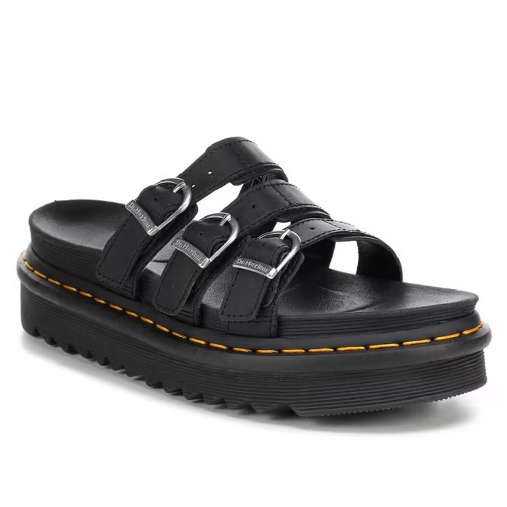 WOMEN'S DR. MARTENS BLAIRE SLIDE PLATFORM SANDALS